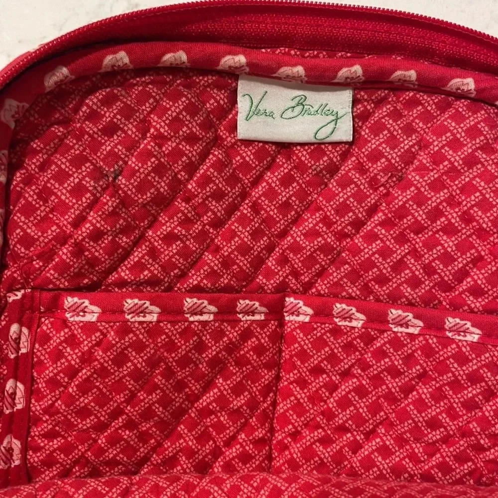 Vera Bradley Red Nantucket Backpack - Picture 14 of 14